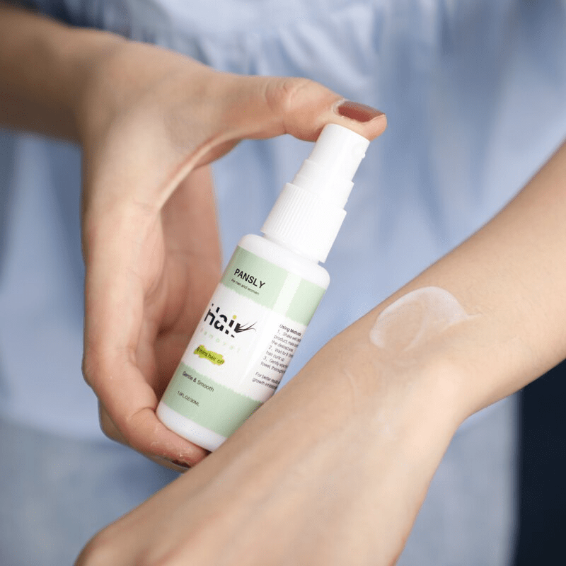 Pansly hair | Le spray d'épilation permanant