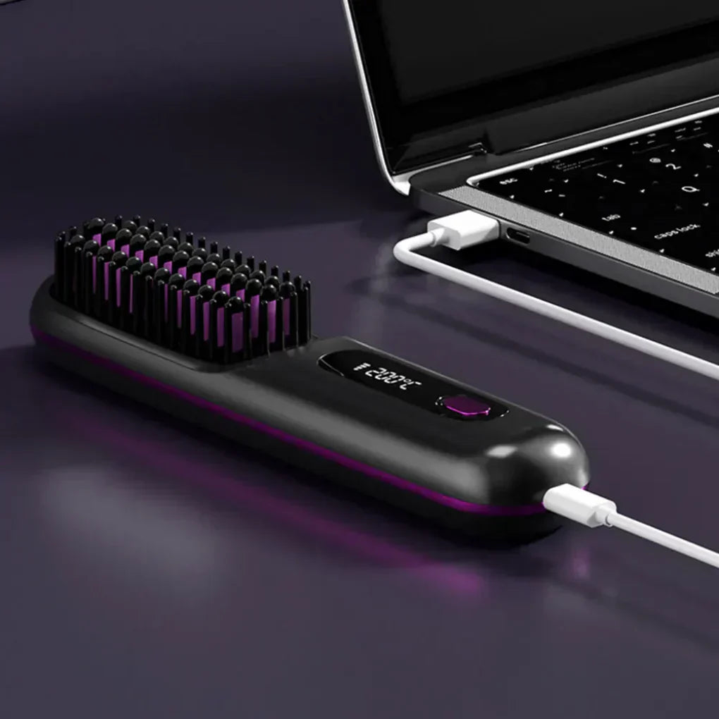 LissPro™ - Brosse Lissante Sans Fil