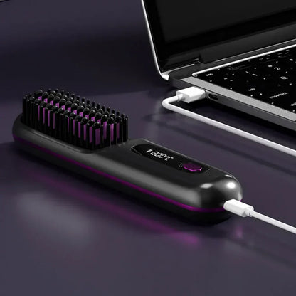 LissPro™ - Brosse Lissante Sans Fil