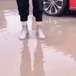 Couvre-Chaussures Imperméable en Silicone