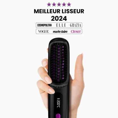 LissPro™ - Brosse Lissante Sans Fil
